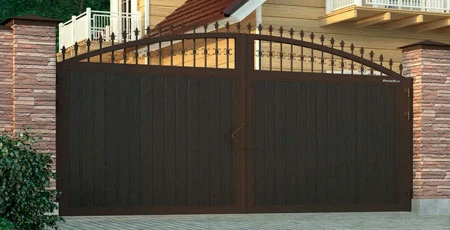 Въездные уличные ворота